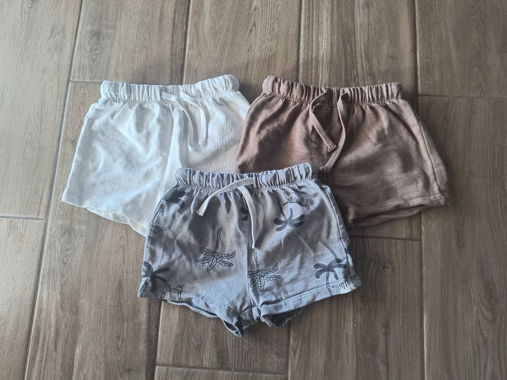 Szorty dresowe 3-pak h&m 74