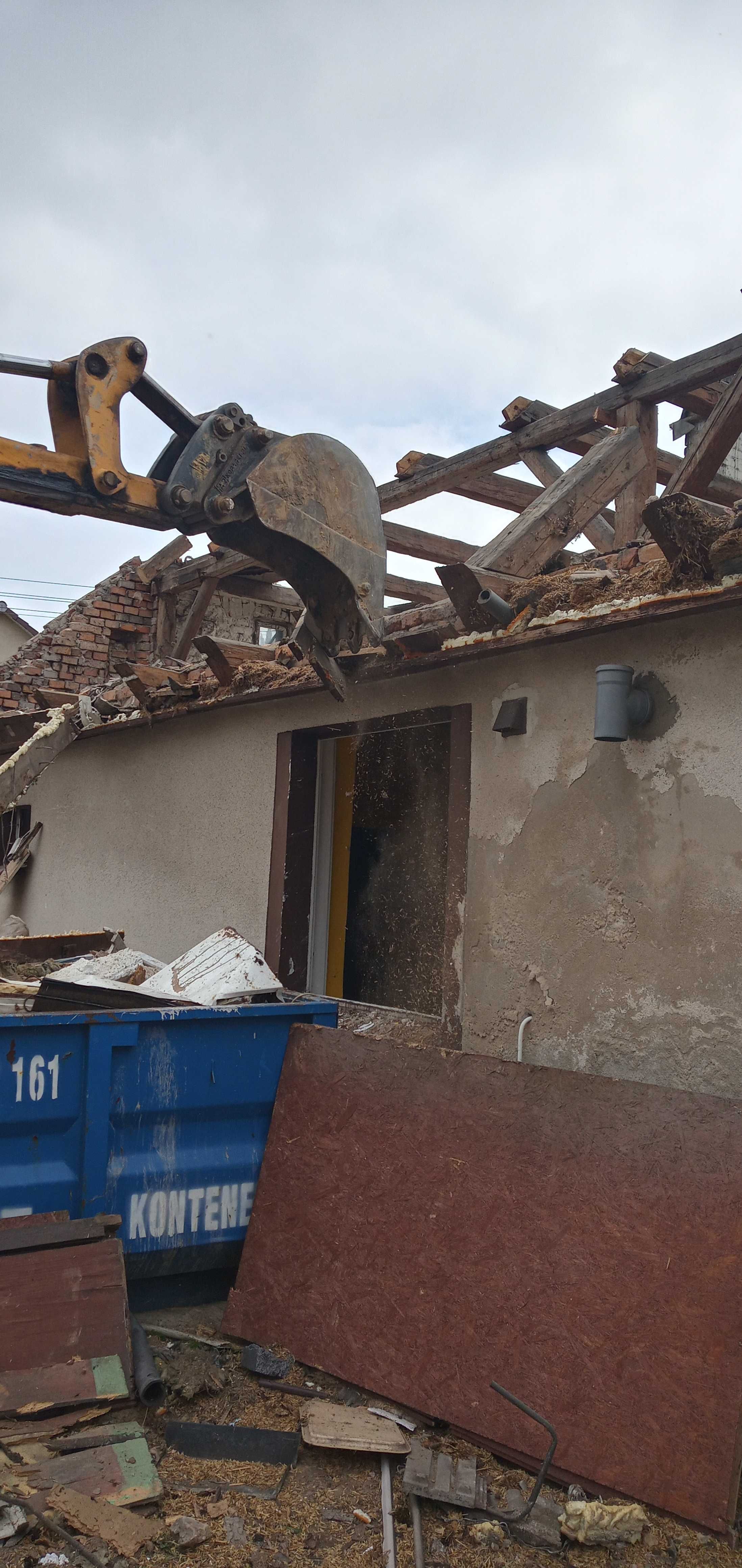 Rozbiórki, Wyburzenia Budynków, Garaży, Wywóz Gruzu