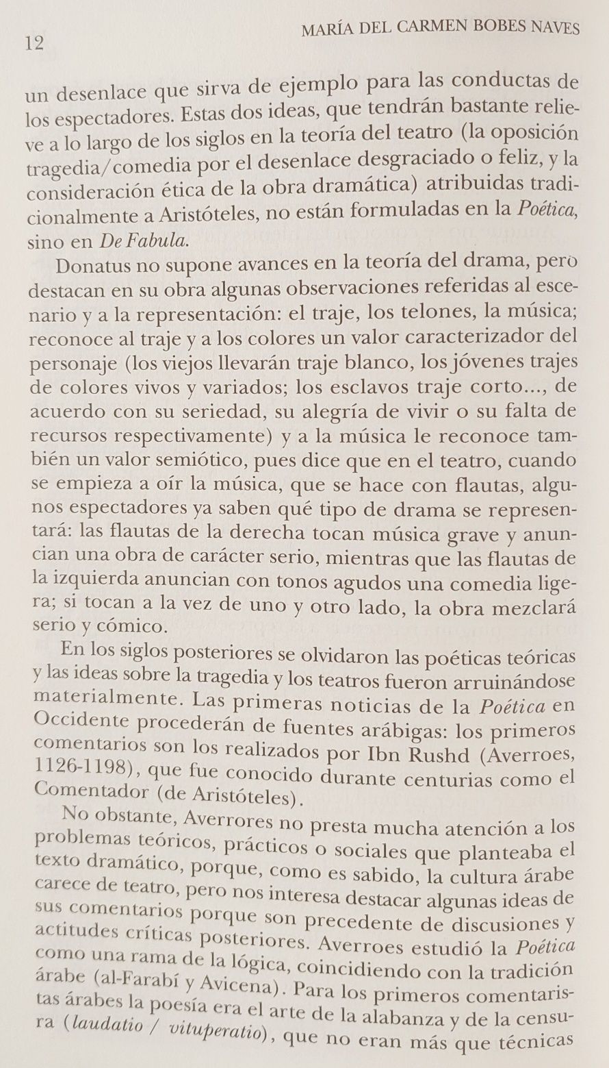 Teoría del Teatro