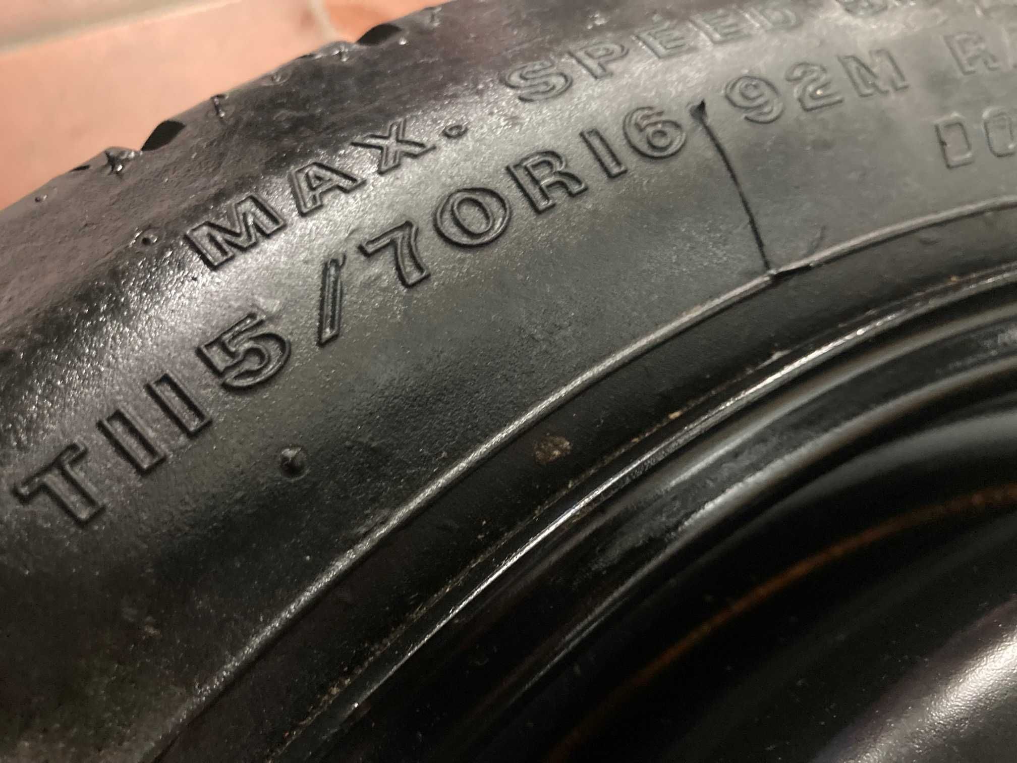 Koło dojazdowe 16 cali 5x110OPEL SAAB