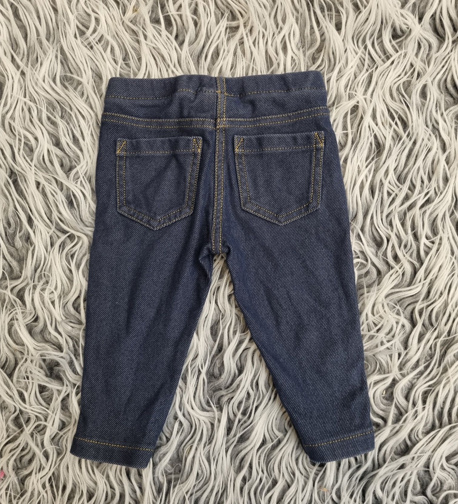 Spodenki legginsy 62 68 imitacja jeans dżins dla dziewczynki
