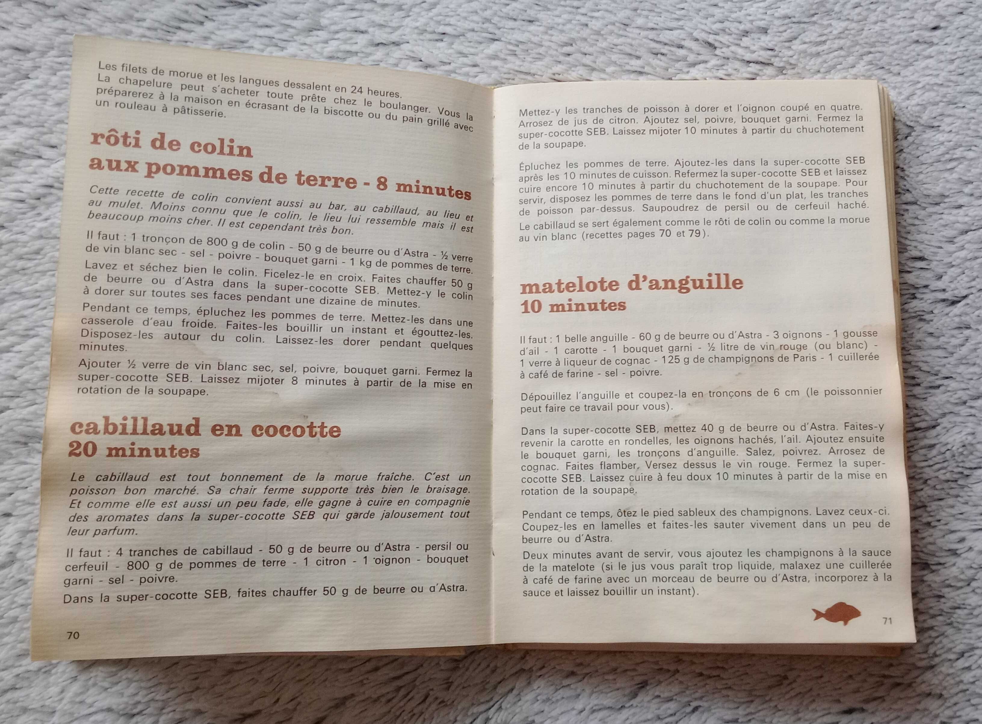 Livro SEB, Receitas mais tradicionais de França  - 280 Pág. Francês