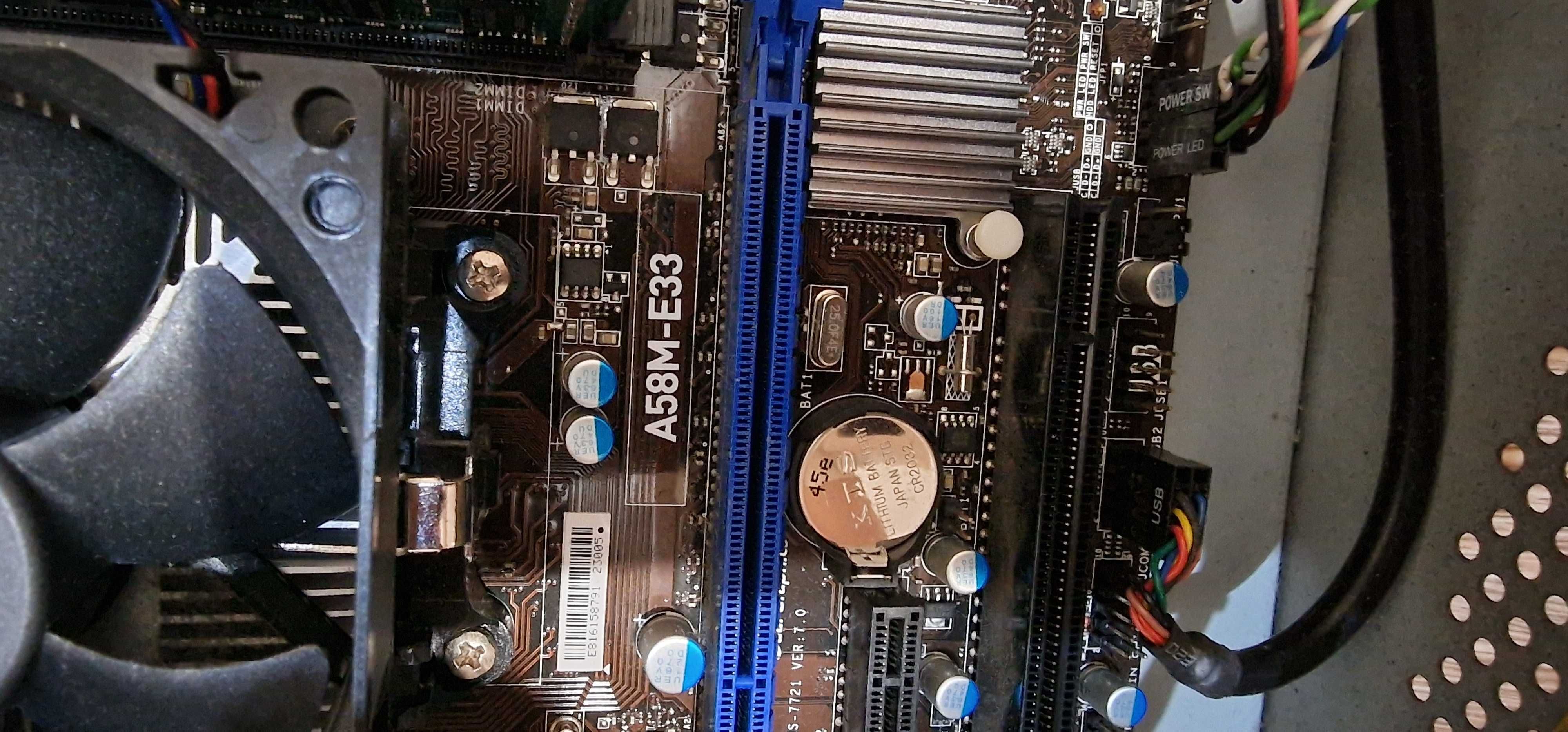 Системний блок AMD A8-6500 APU/8gb DDR3/128SSD/256HDD/MSI A58M-E33