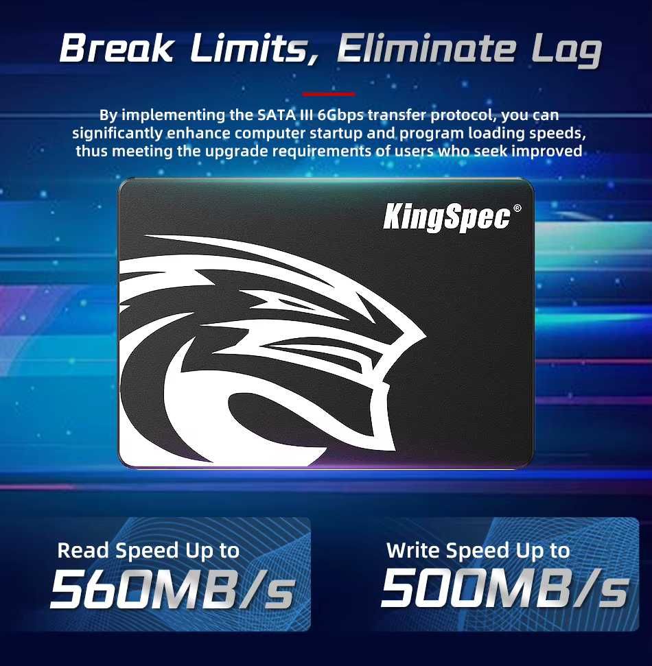 SSD диск накопитель 2.5" SATA3 64GB 128GB  256GB 512GB 1Тб 2Тб XrayDis