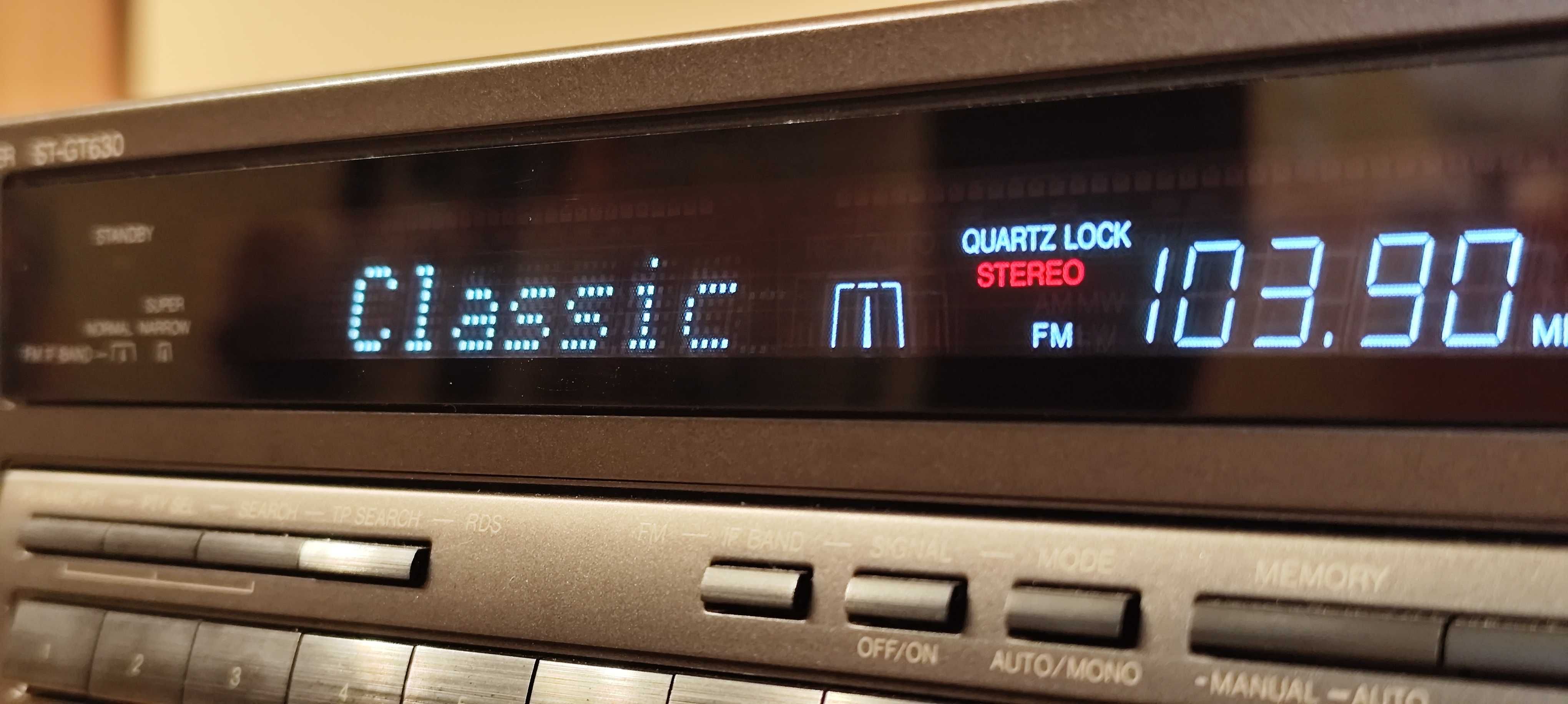 Technics ST-GT630 topowy tuner RDS STAN KOLEKCJONERSKI