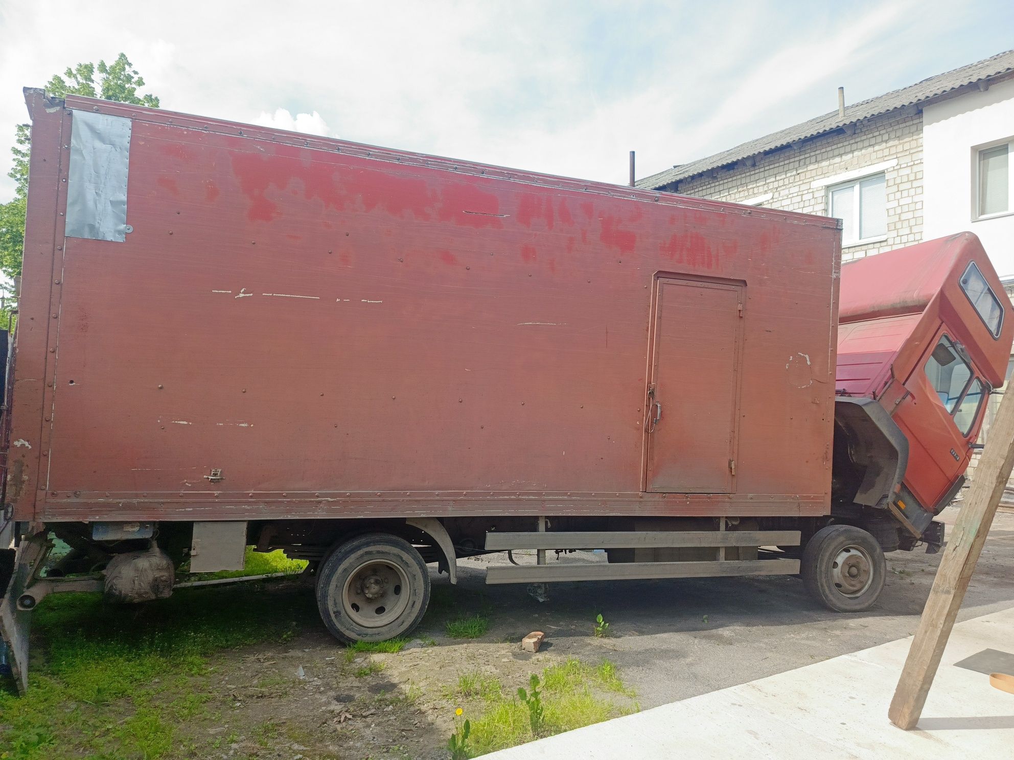 Мерседес 814 гідроборт