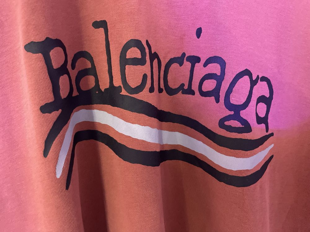 Чоловіча футболка BALENCIAGA Paris. Розмір М.