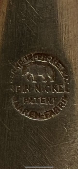 Вилка Антикварная вилка Berndorfer, Австрия 1890-1910гг