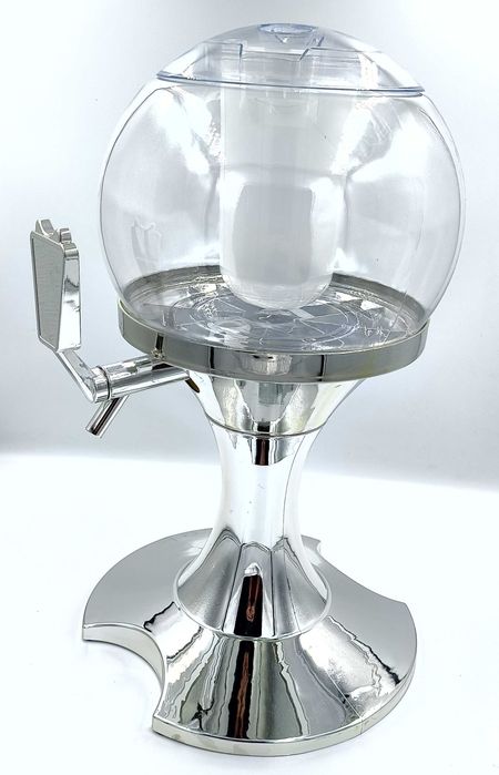 InnovaGoods Ball dozownik chłodzący napoje srebrny  24 x 24 x 42 cm