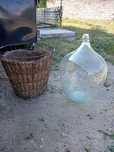 Butla do wina 50l z koszem