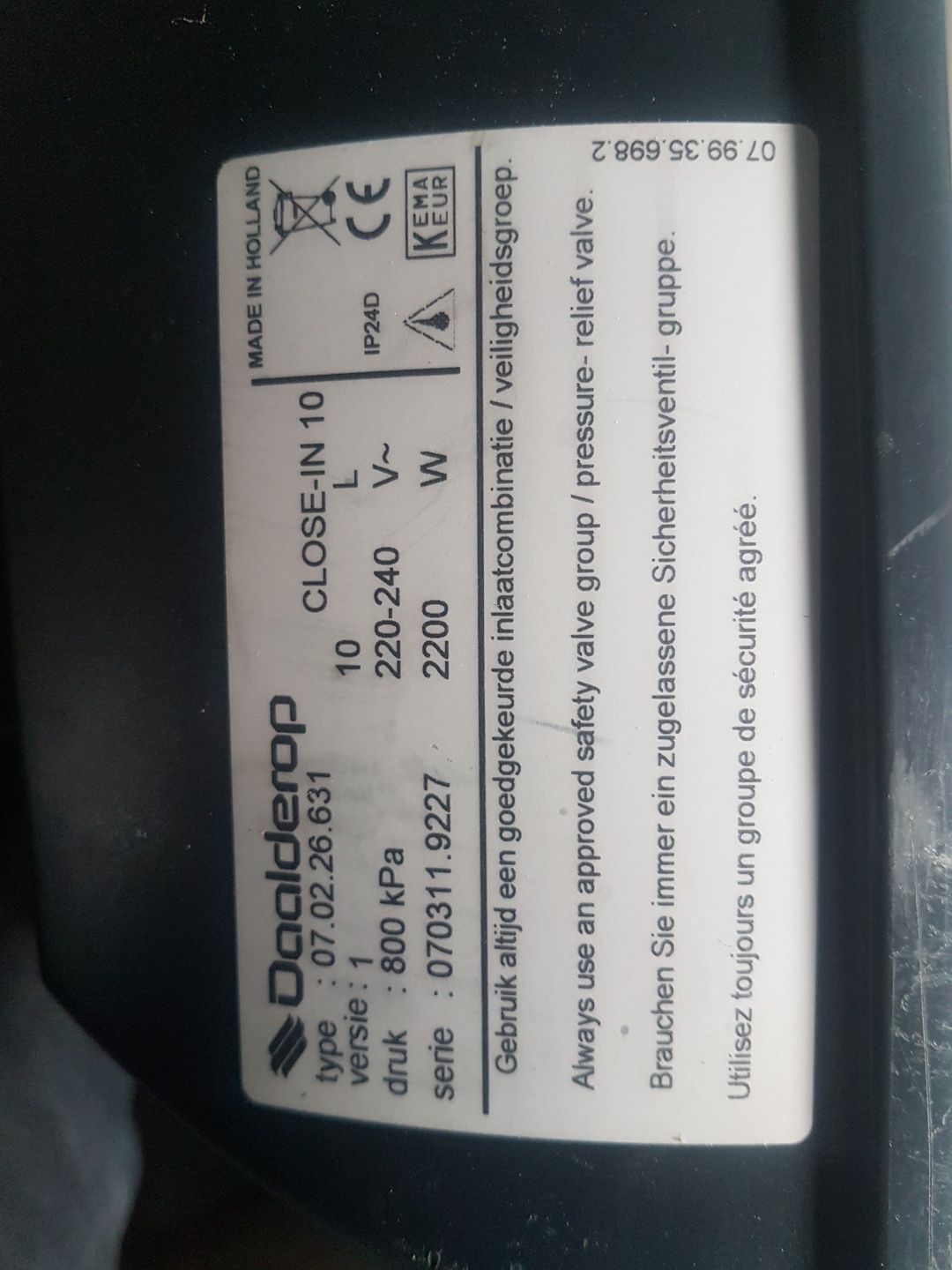 Bojler elektryczny 10l