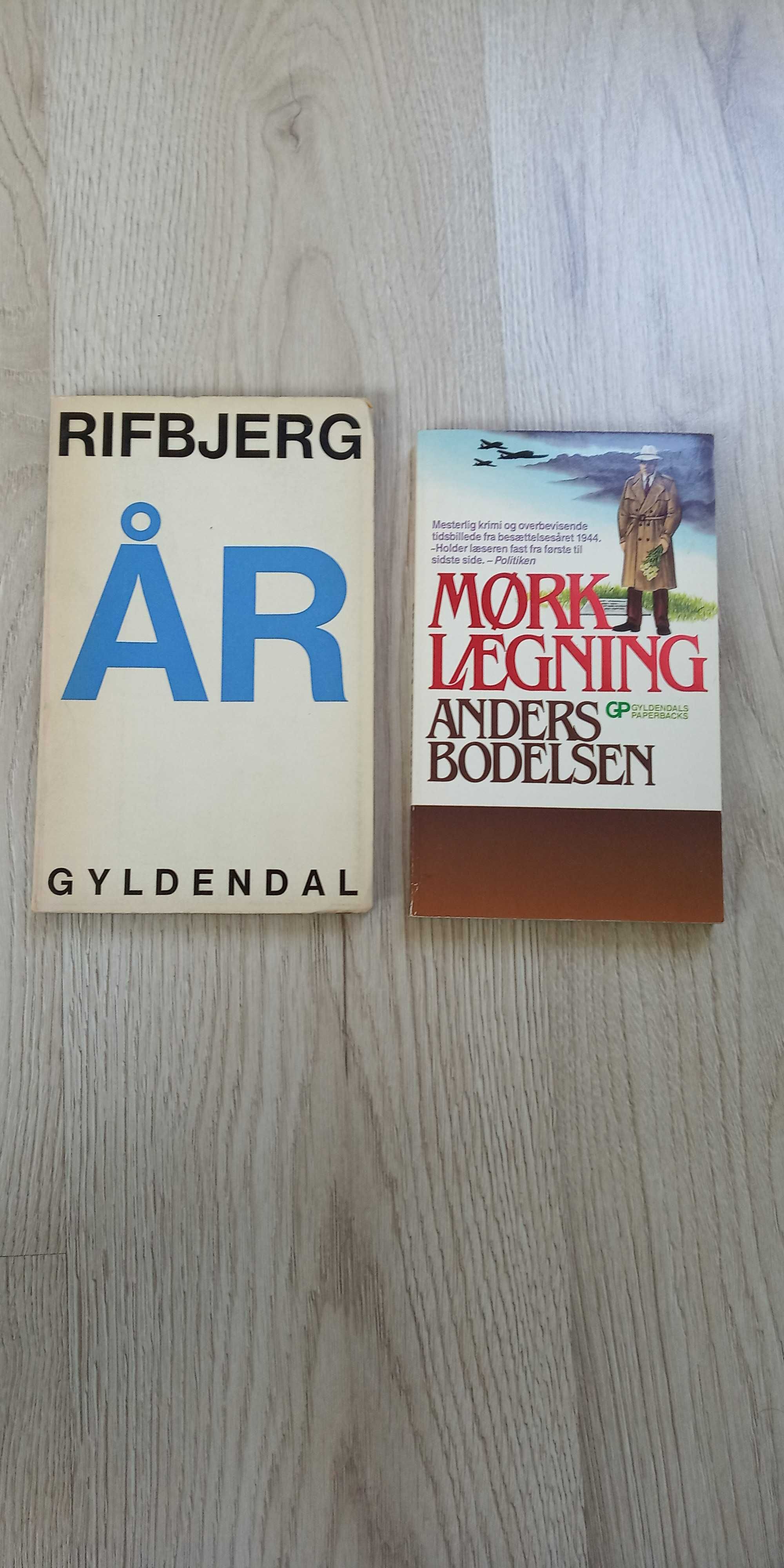 Klaus Rifbjerg, Anders Bodelsen książki po duńsku
