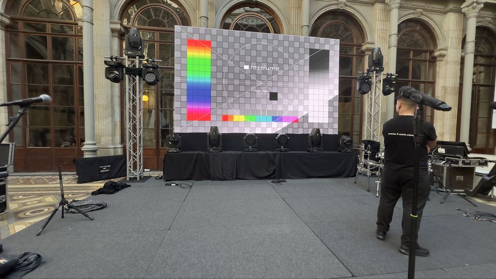 Ledwall P2.7 50 m2 audiovisual - ecra de leds