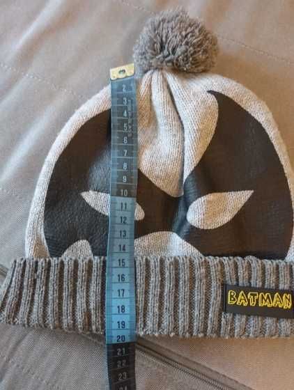 Szara czapka Batman, r 54, CoolClub