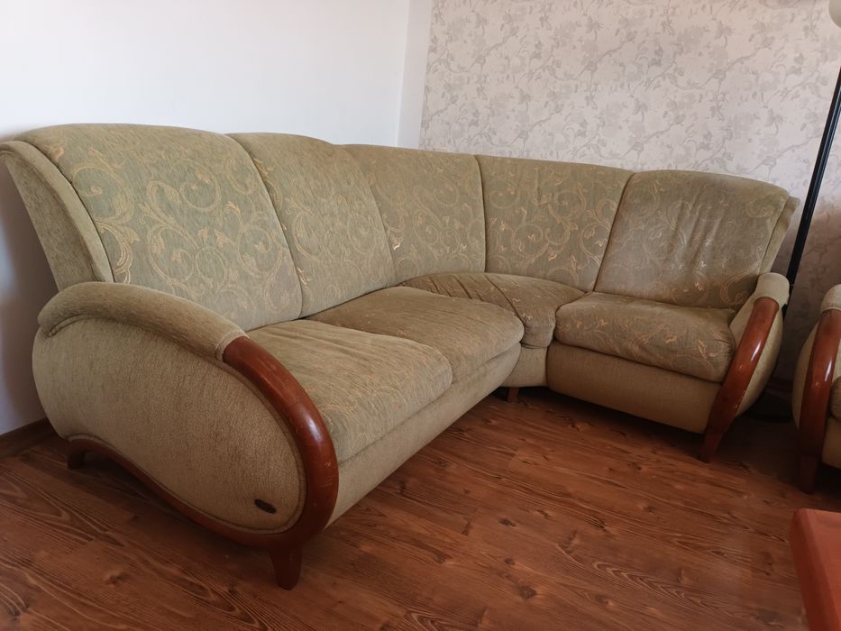 Komplet stylowy narożnik i fotel