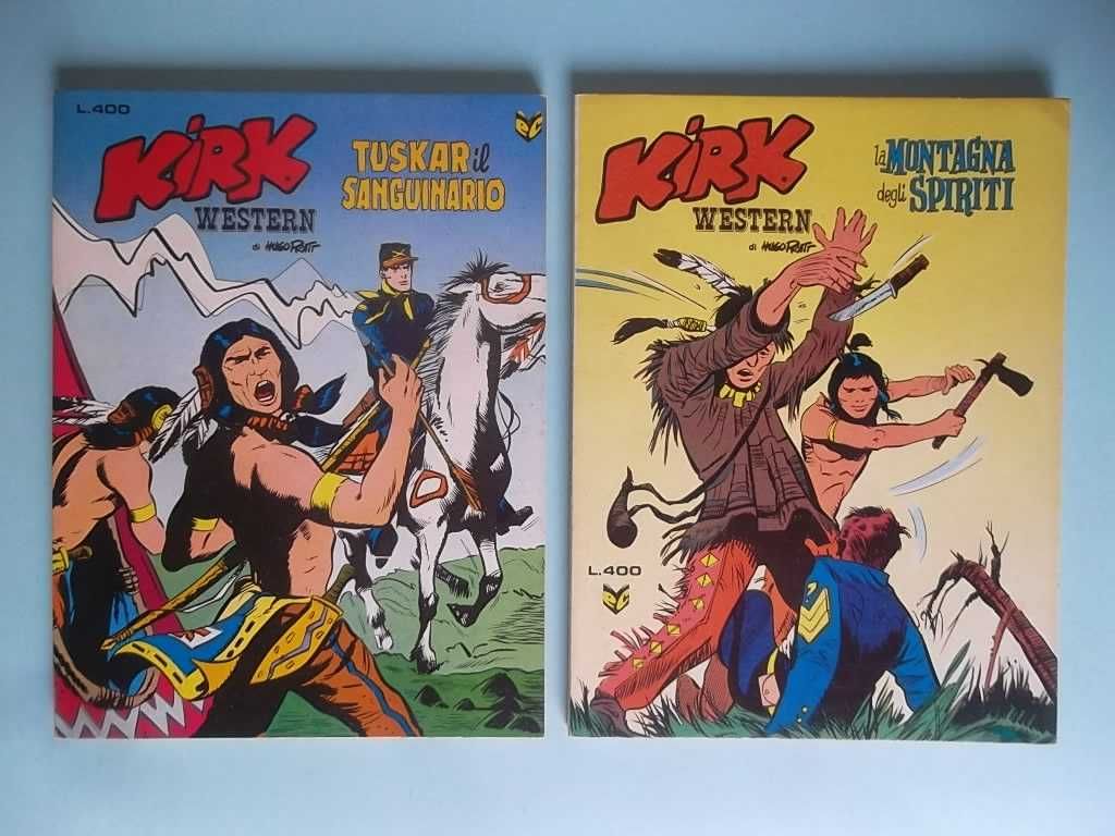 KIRK WESTERN Série Completa 1/15 HUGO PRATT em italiano