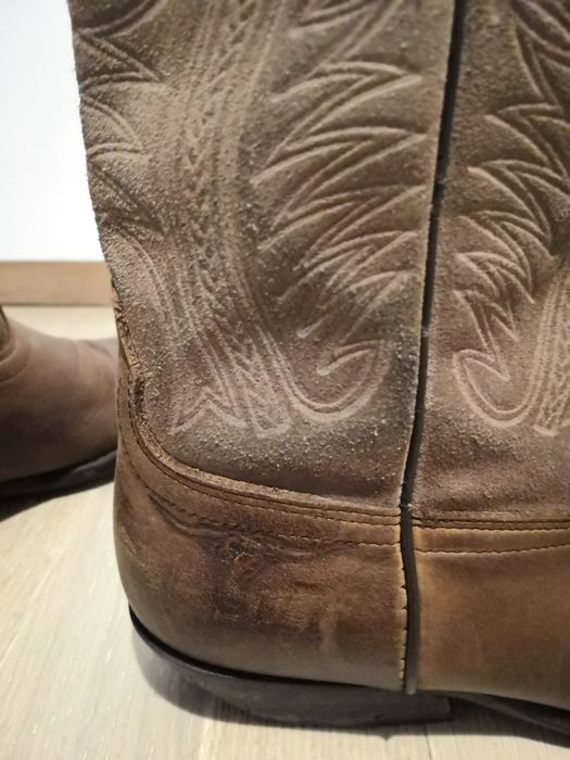 Казачек, ковбойские ботинки оригинал сапоги