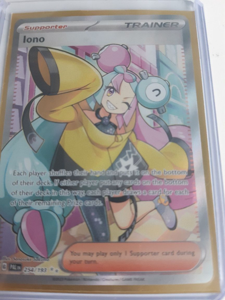 Karta pokemon paldea evolved Lono full art