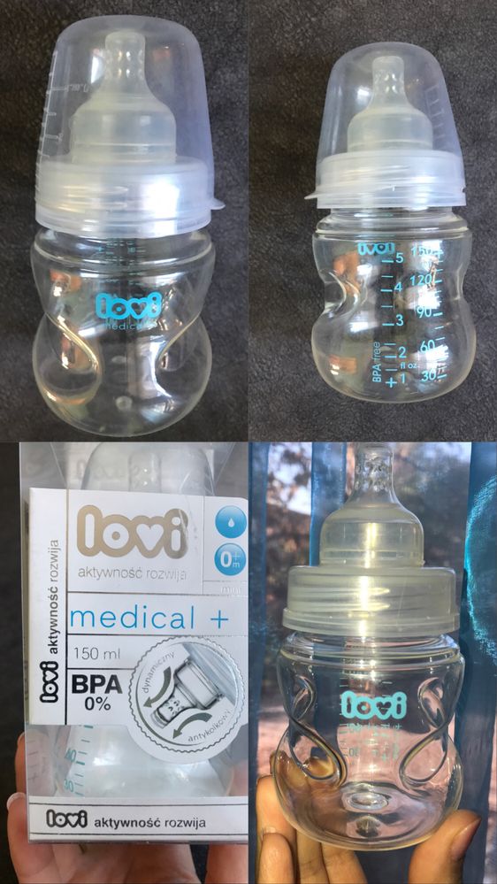 Бутылочка для кормления LOVI Medical+ 150ml