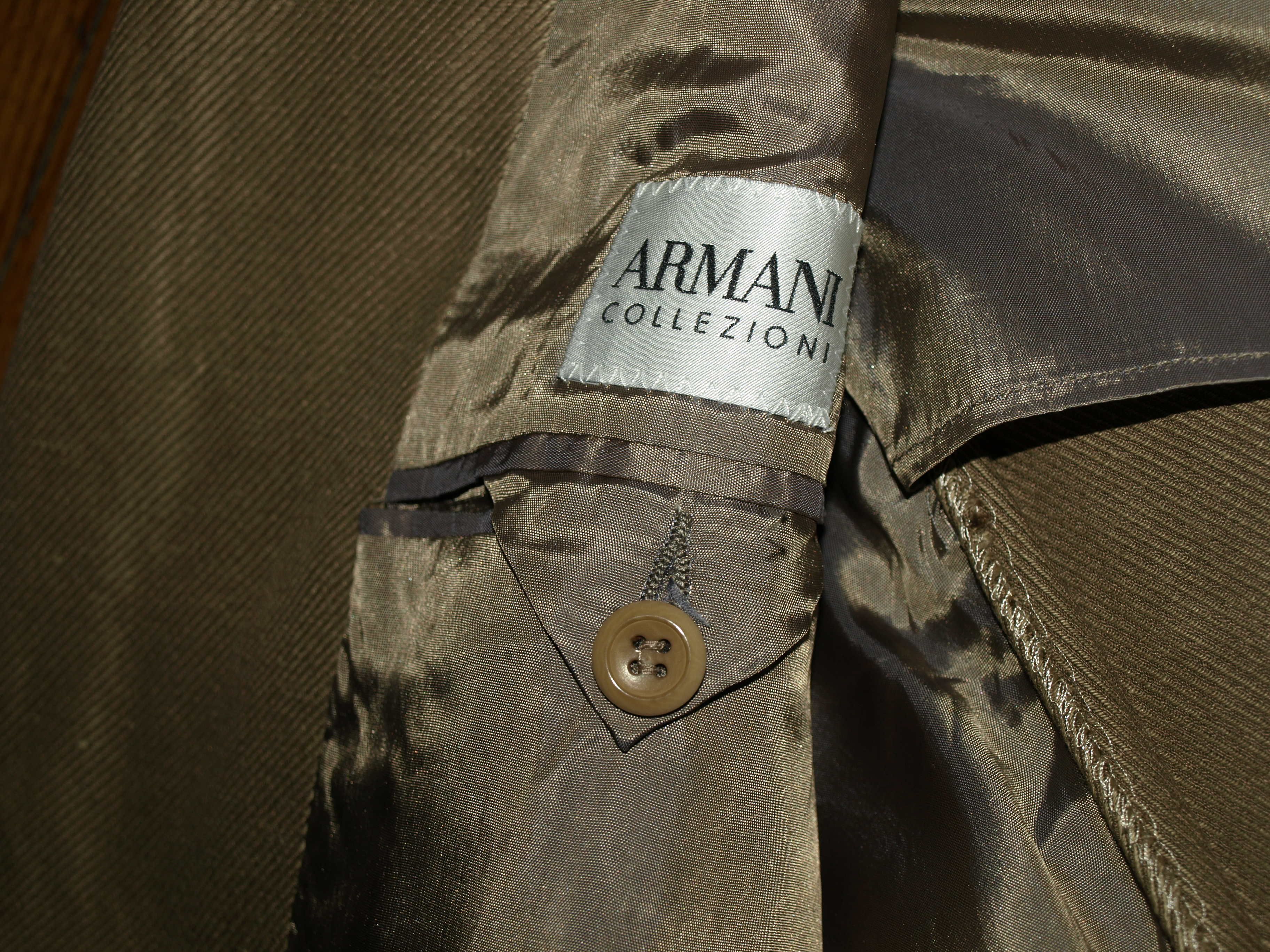 Мужской пиджак Giorgio Armani, Made in Italy, лён+бамбук, разм. 48, 50