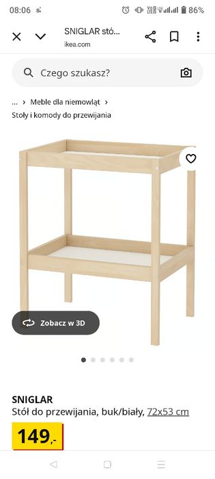 Przewijak Ikea  .