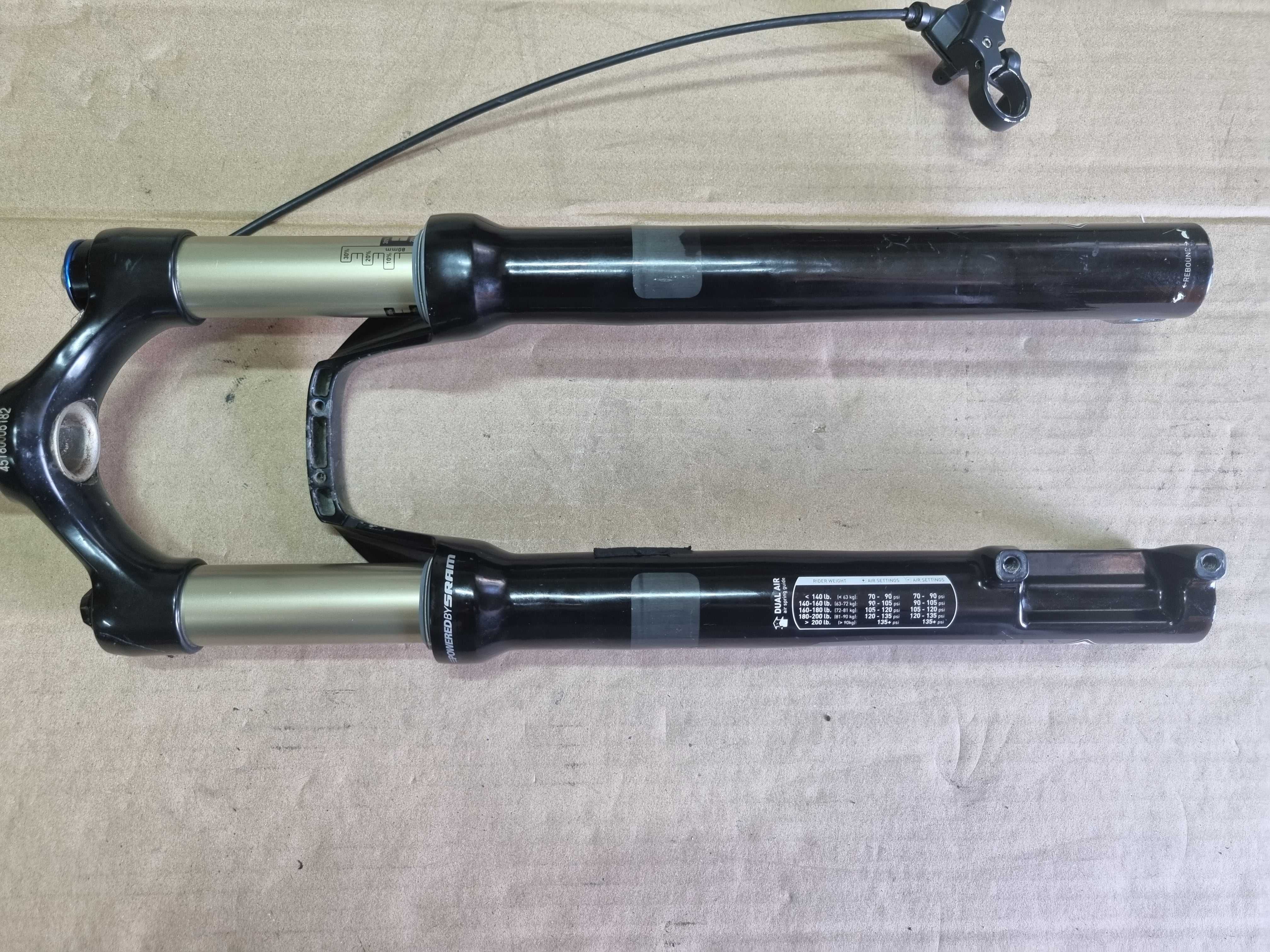 Amortyzator Rock Shox Sid, pod 26, 80mm