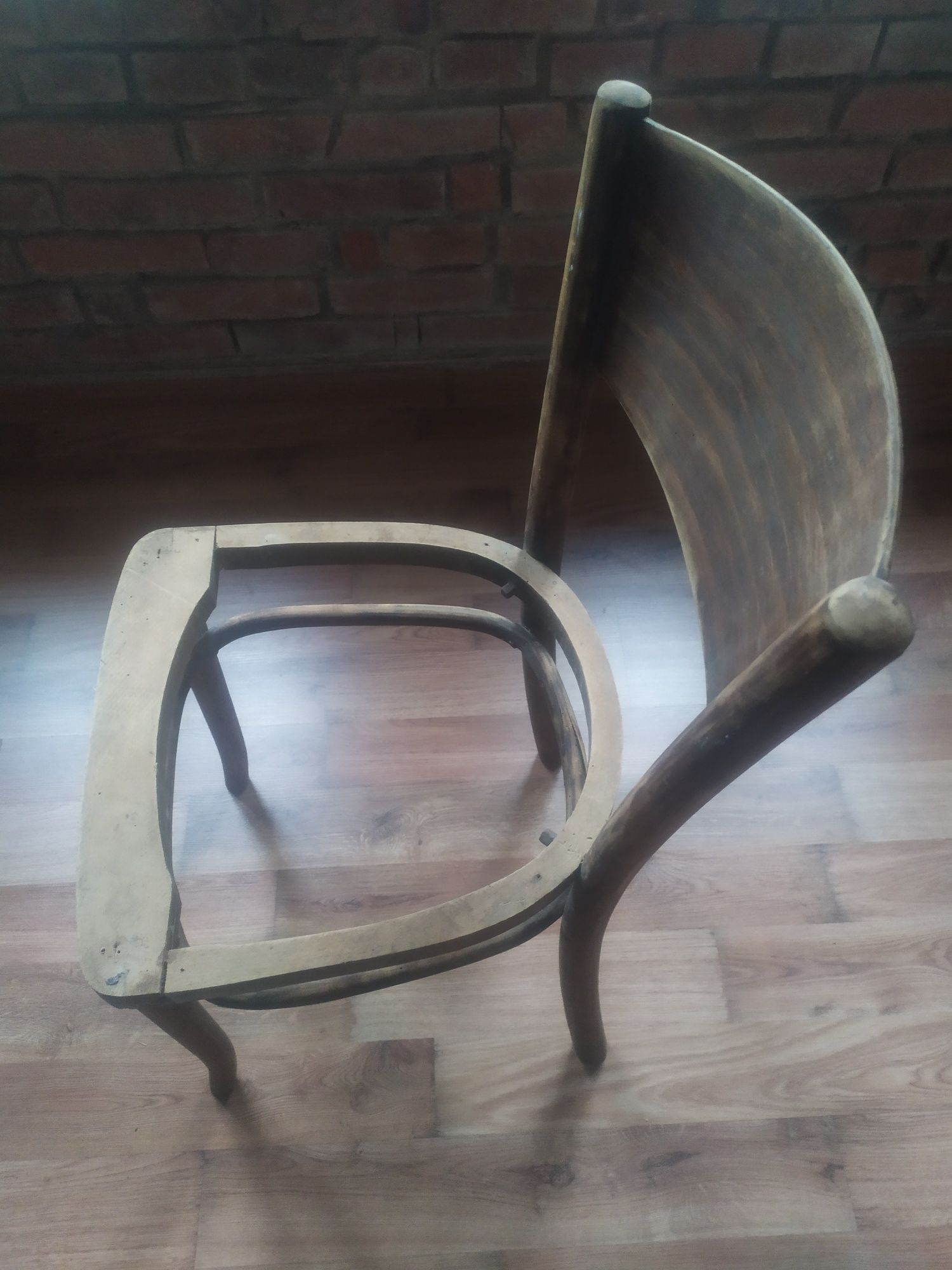 Krzesło drewniane THONET gięte stare