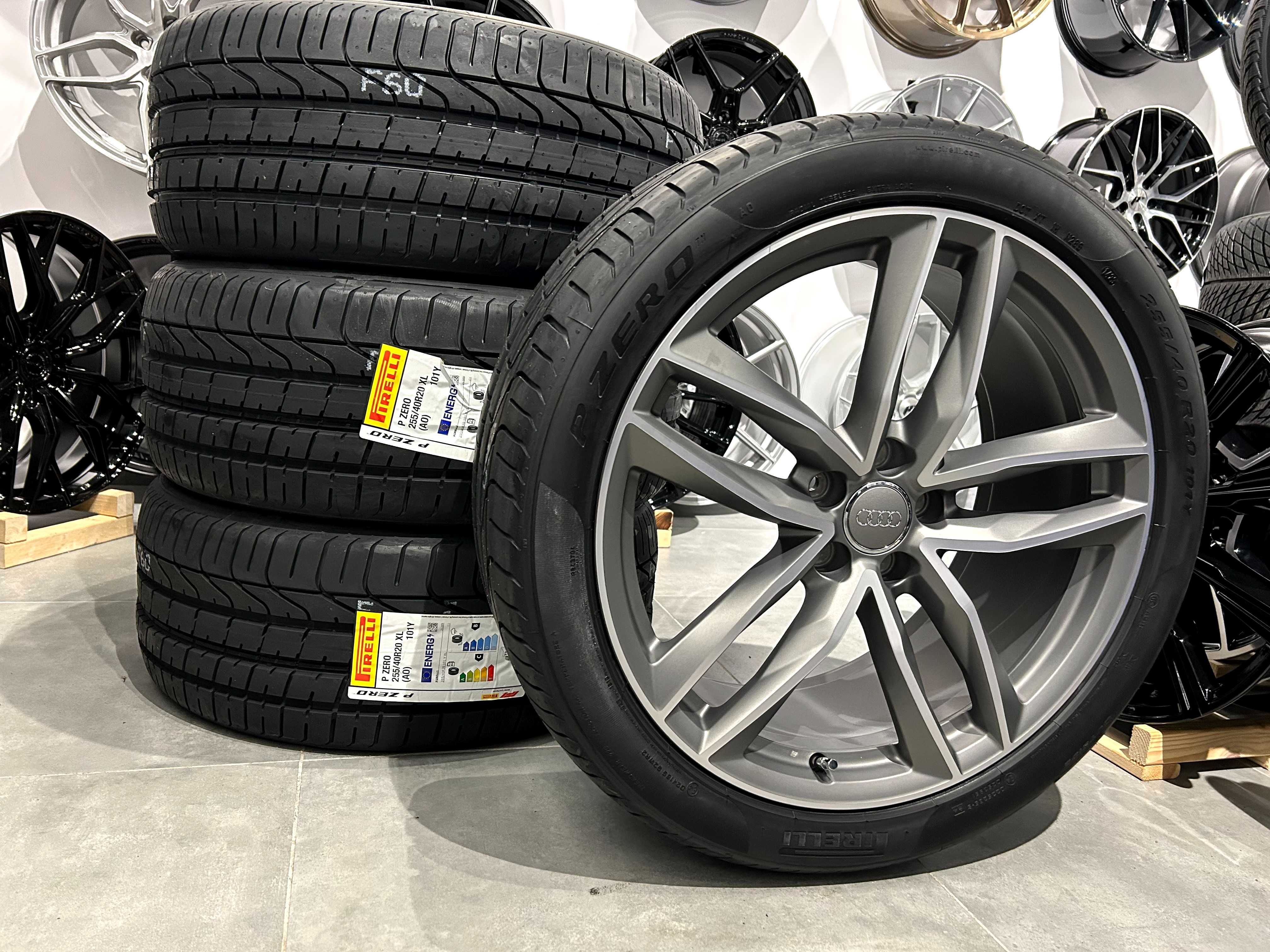 Oryginalne koła letnie 20 5x112 Audi A6 C8 Pirelli 255/40R20