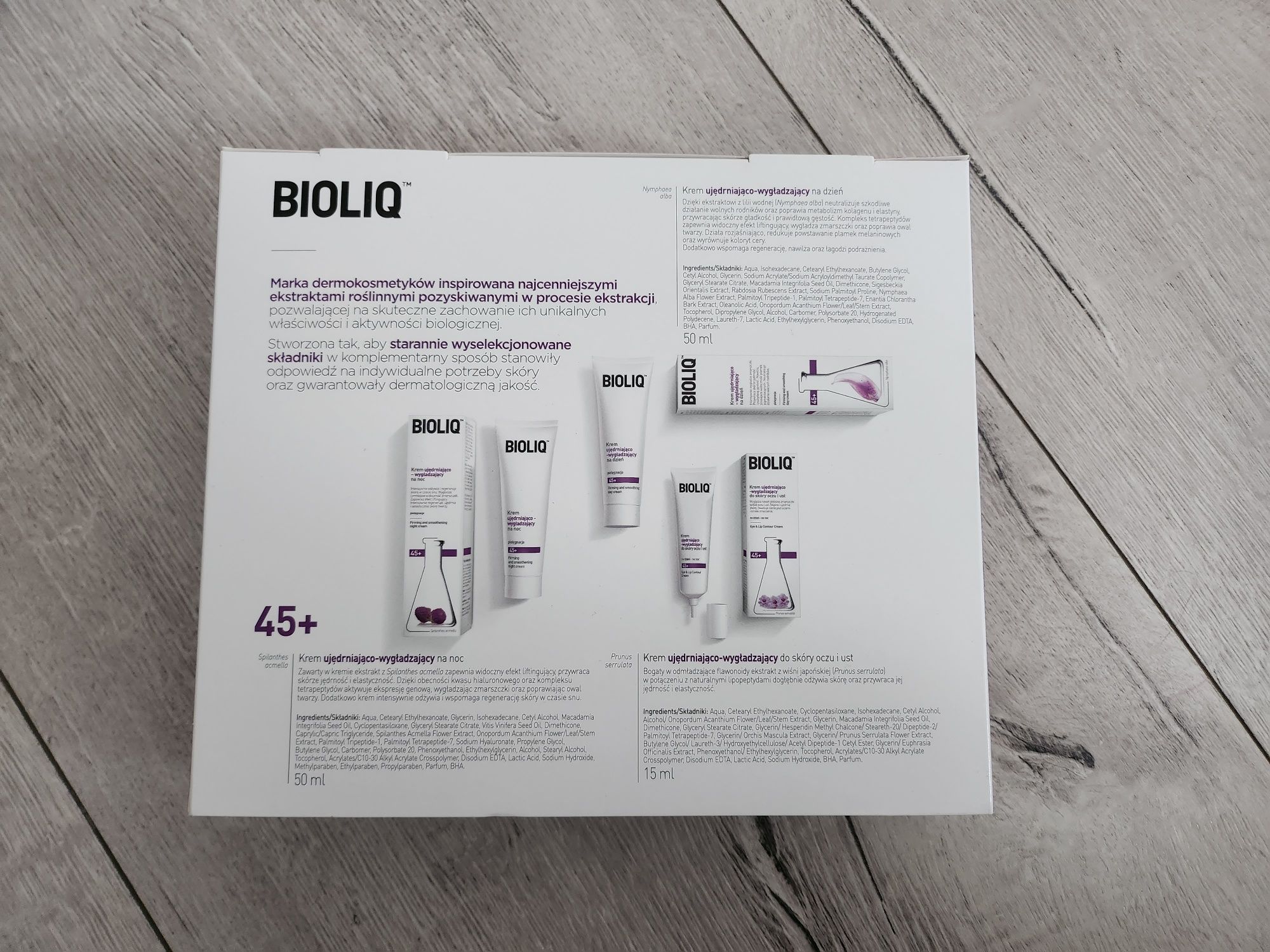 Zestaw kosmetyków Bioliq 45+