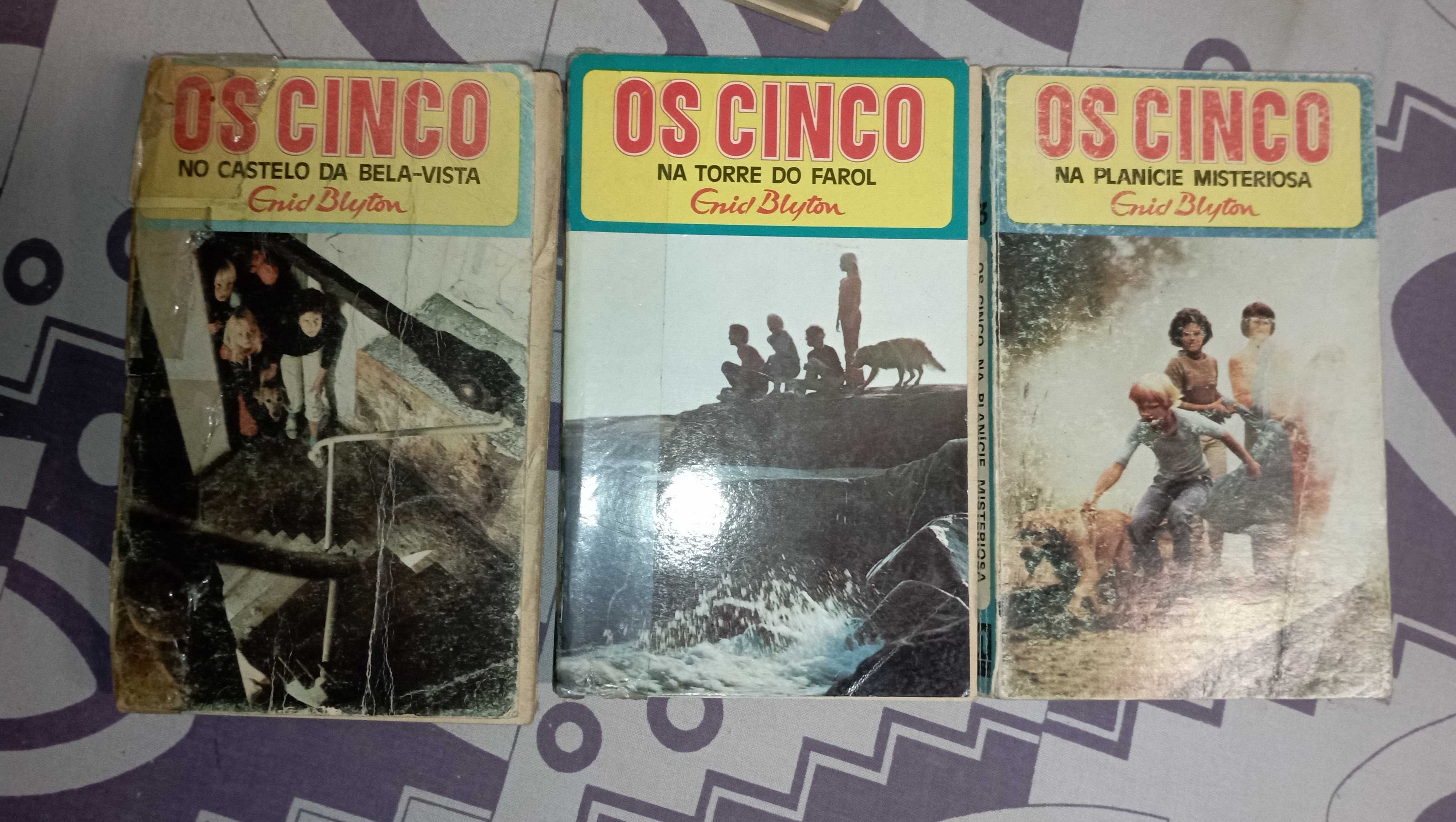 Colecção de livros vintage: Os Cinco
