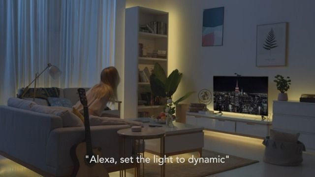 Govee 5m WiFi taśma LED inteligentne światła RGB z Alexą Google H615A