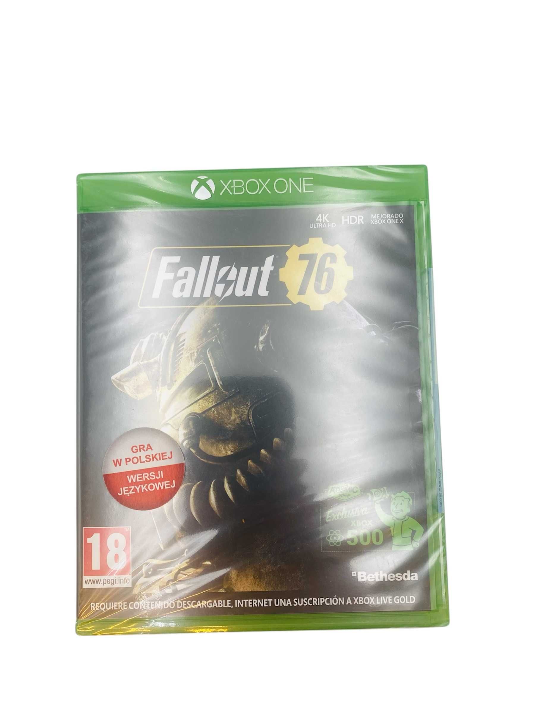 Gra Na XBOX ONE Fallout 76 Xbox One OPIS!