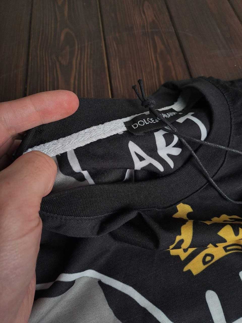 РОЗМІР М (48) футболка Dolce&Gabbana King сорочка дольче габана поло