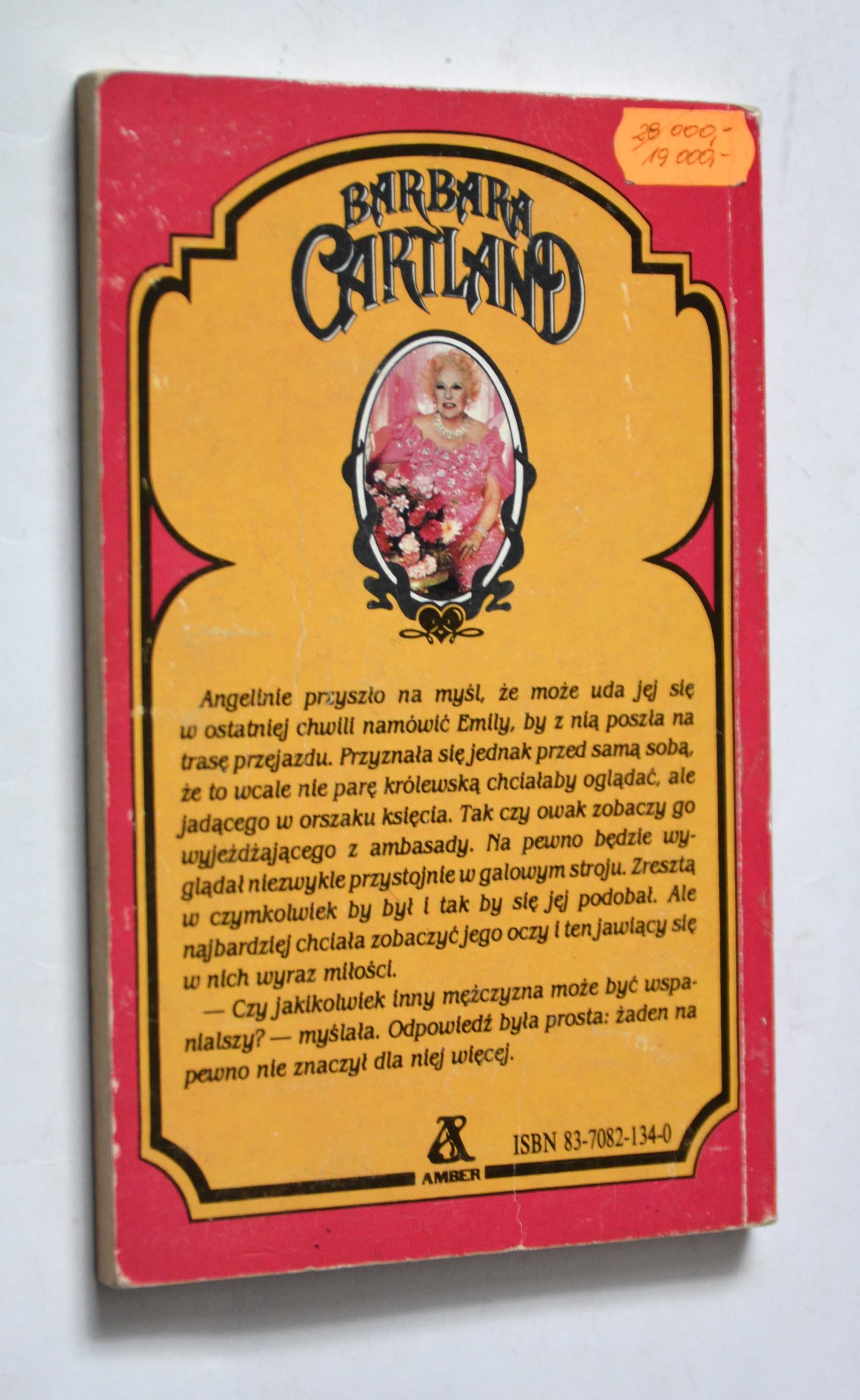 Grecki książę Barbara Cartland