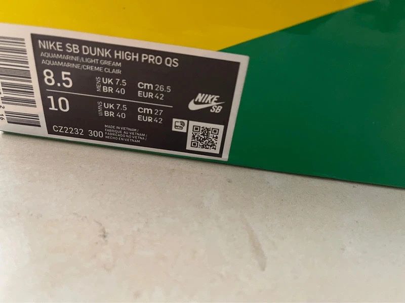 Nike Dunk SB High Hawaii Maui Wowie