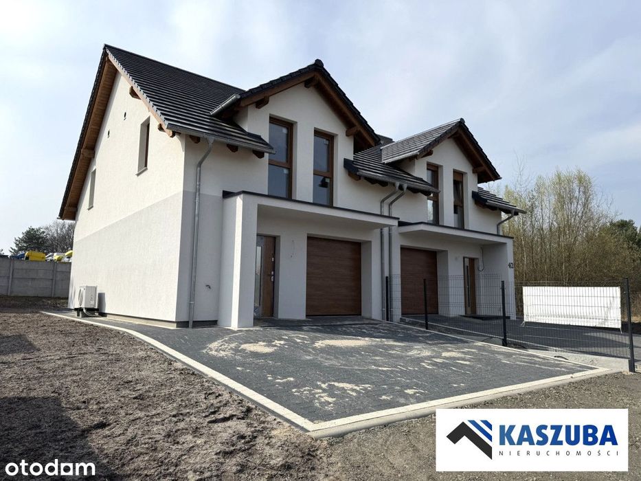 Dom bliźniak 129m2 bez Pcc Jędrzychów działka 300m