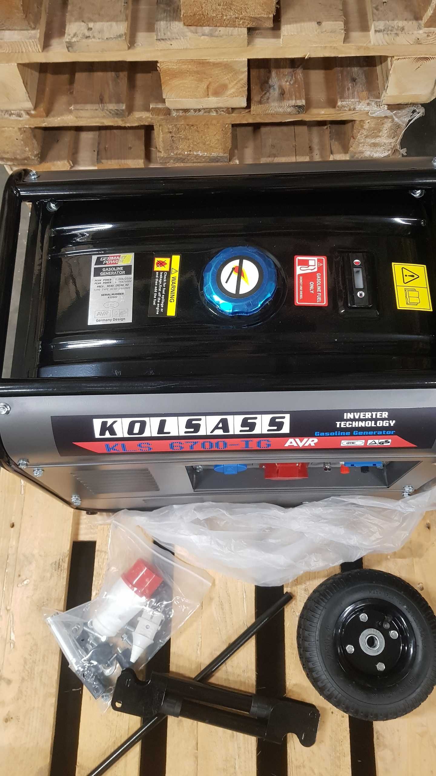 Agregat generator prądotwórczy KOLSASS KLS 6700-IG