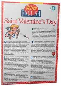 Active English Saint Valentine's Day