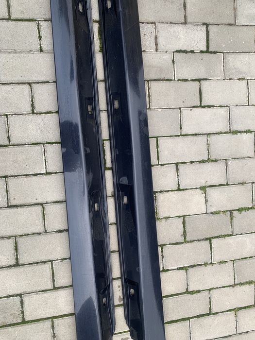 Накладки на пороги Audi a6c7 2014