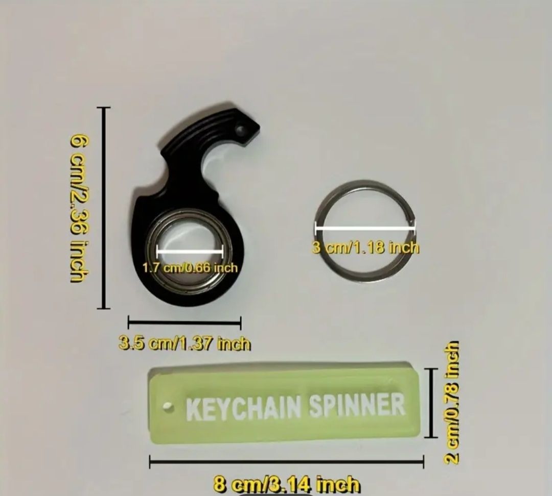 Keyspinner, brelok do kręcenia kluczami