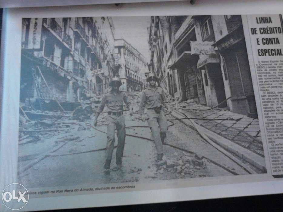 Documentos do Incêndio do Chiado em 1988