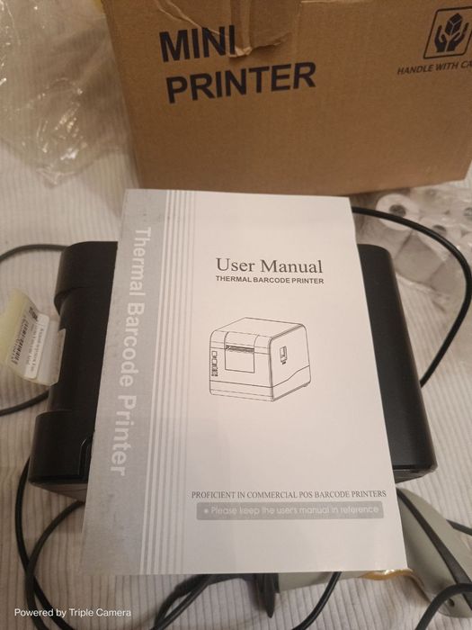 Принтер чеков и штрих кода, сканер товаров