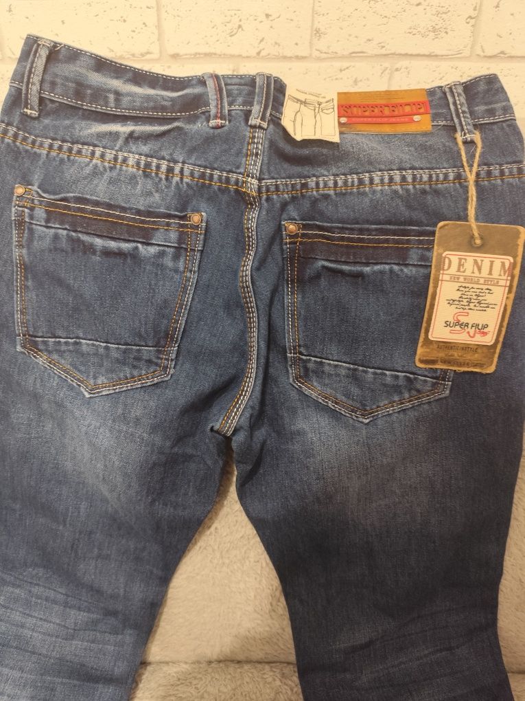 Jeansy super Filip denim