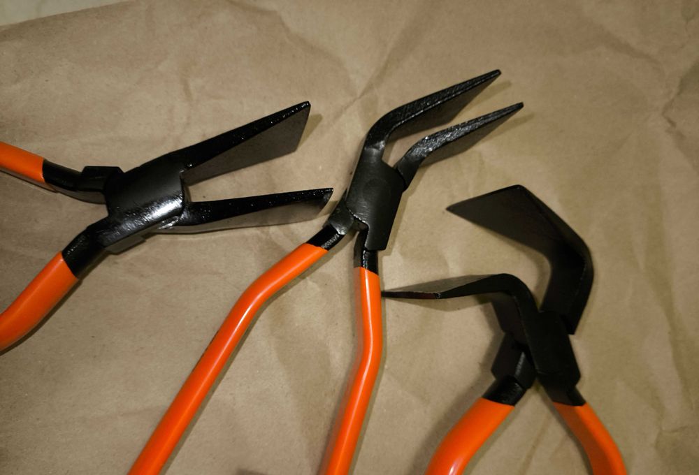 Szczypce Dekarski do Gięcia Blachy Dekarski Zestaw Narzędzie