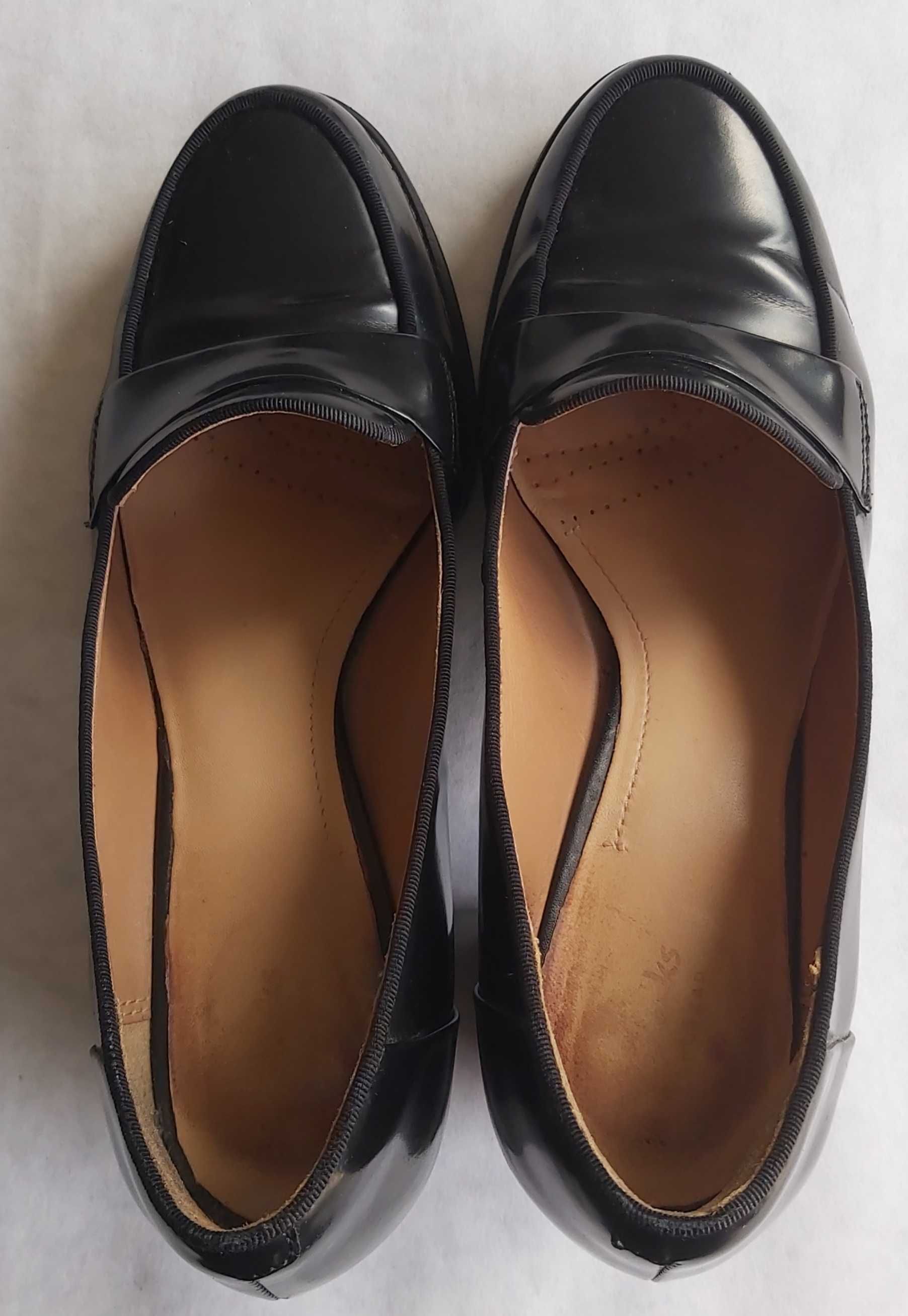 CLARKS Półbuty czarne r.39