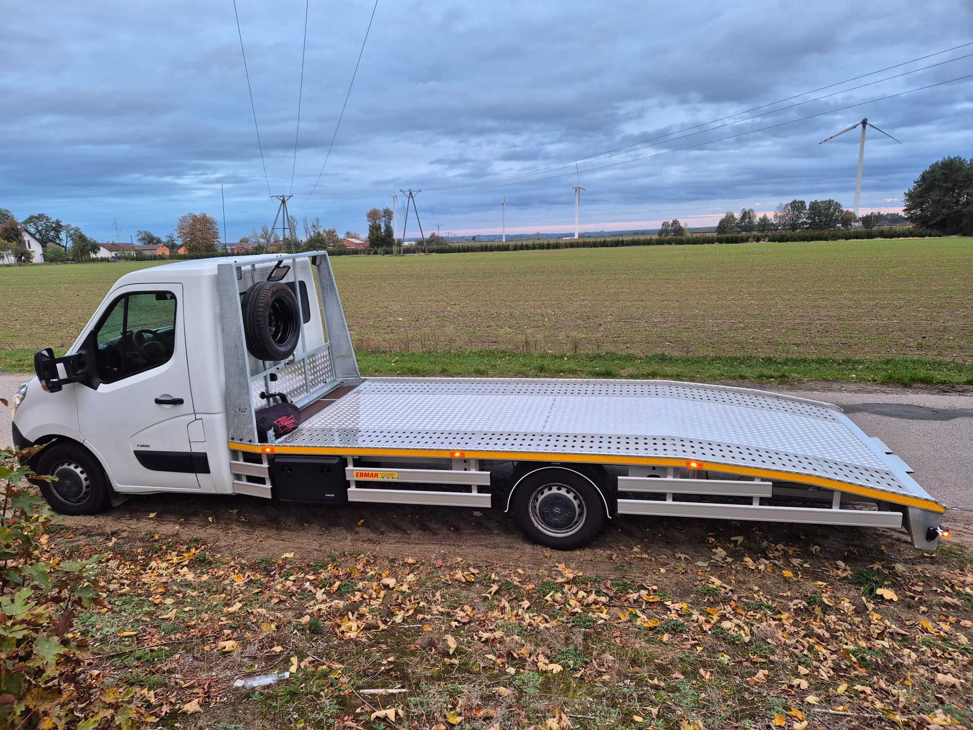 Opel Movano 2.3-136KM,autolaweta,2018r,nowy najazd,VAT-23%.