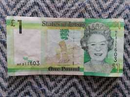 1 funt | One pound | Królowa Elżbieta II