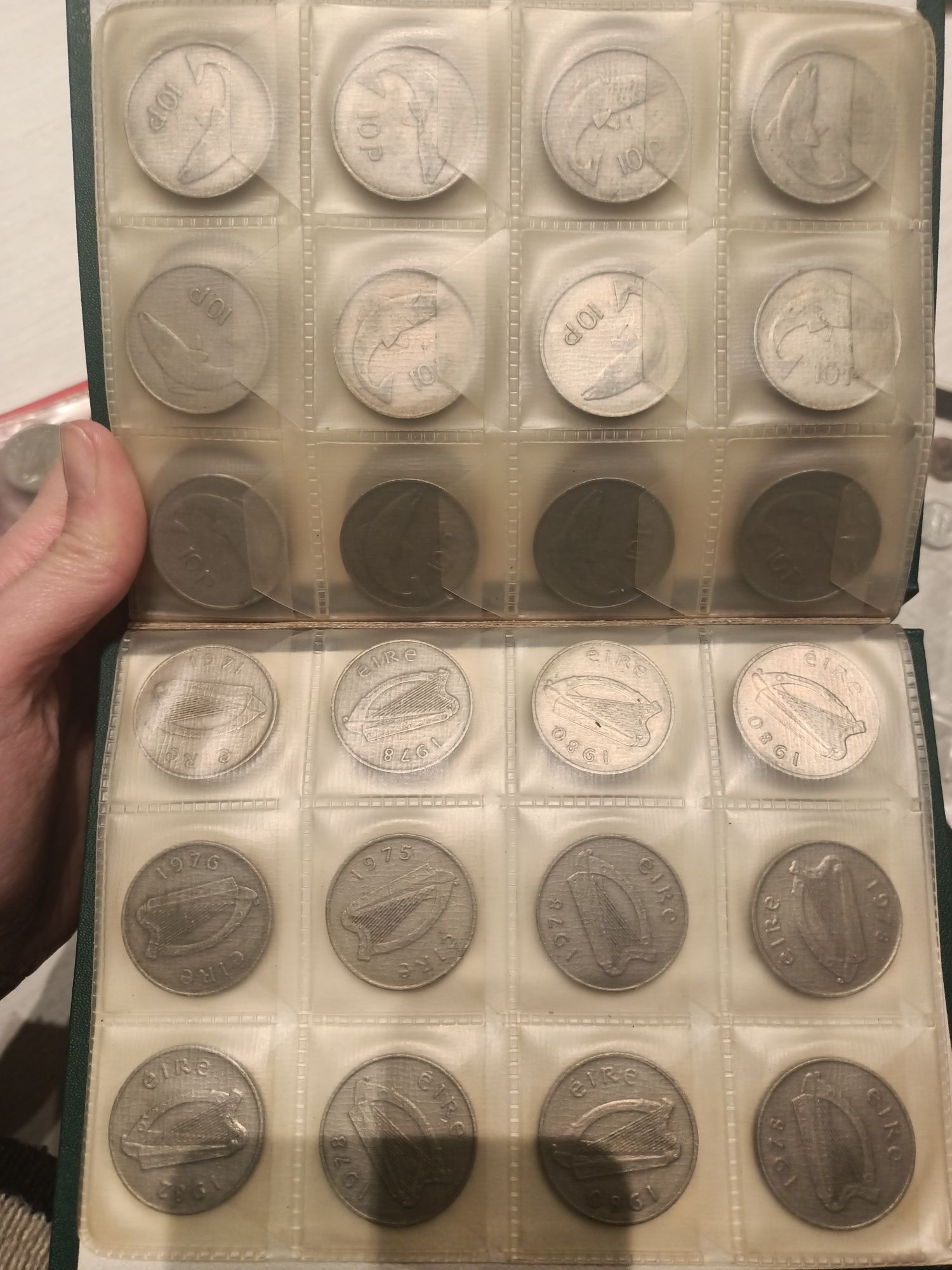 Zestaw klaserów - Irlandia, Eire 5, 10, 20, 50