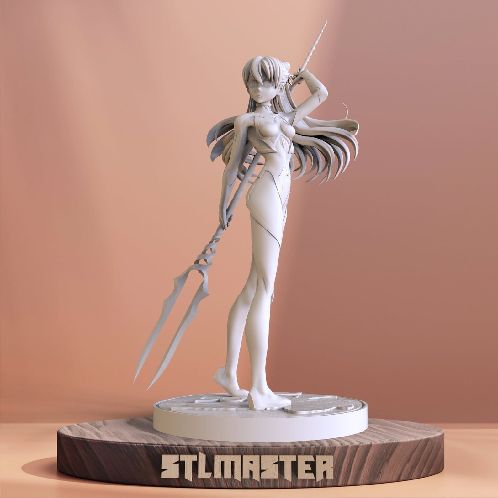 Aska Anime Figurka 3D