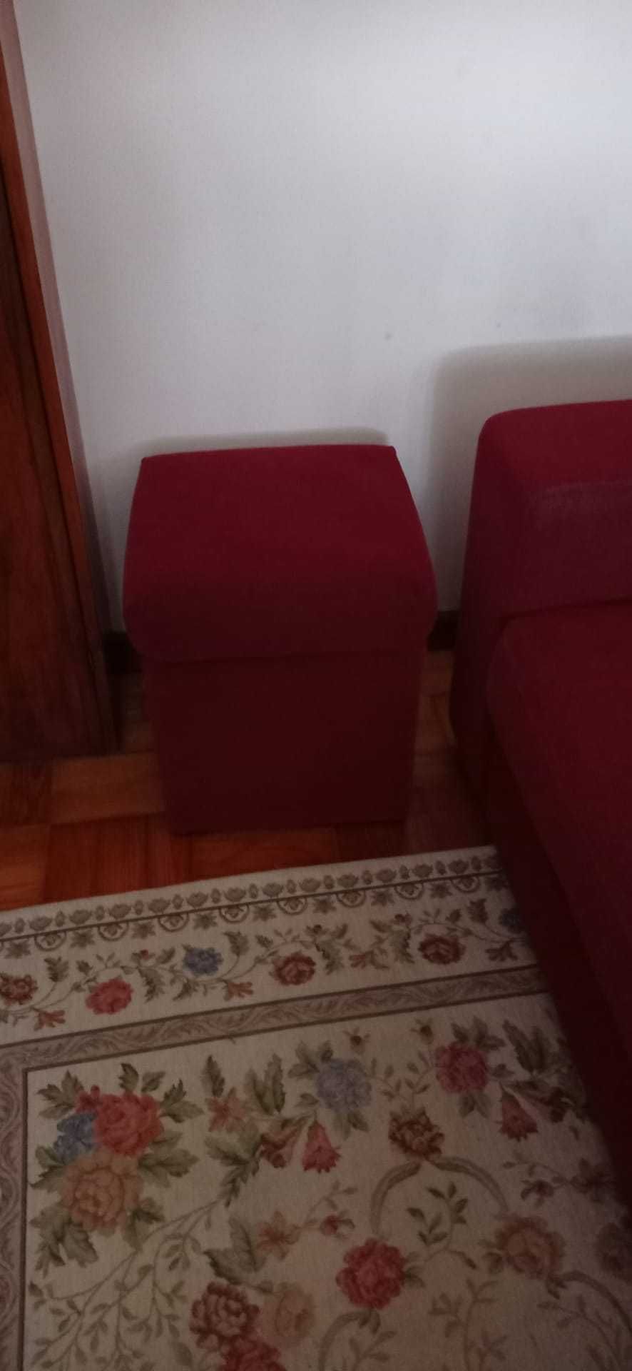 Conjunto de 2 sofás em óptimo estado